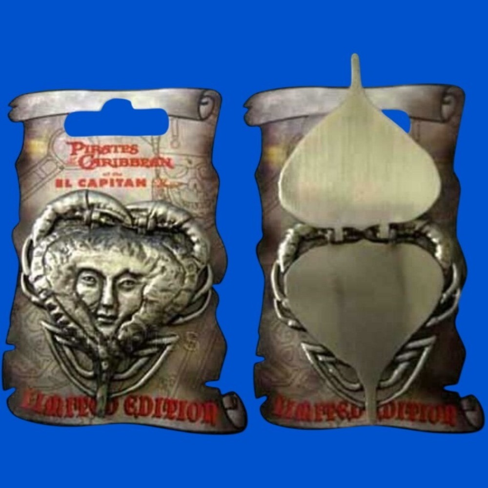 Disney Pin Davy Jones Pirates Heart Locket Surprise Release DSF LE 300 51851